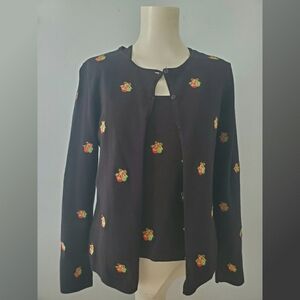 Etolle Christmas Cardigan Sweater Set